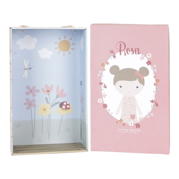 ROSA MUÑECA BLANDITA GRANDE