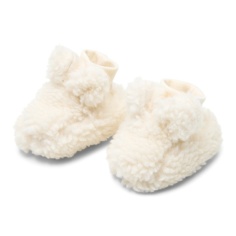TEDDY  BOOTIES OFF WHITE