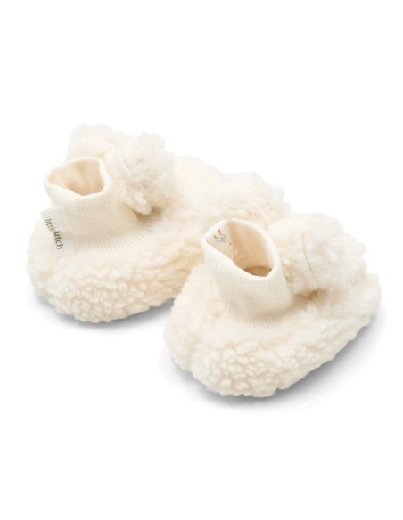 TEDDY  BOOTIES OFF WHITE