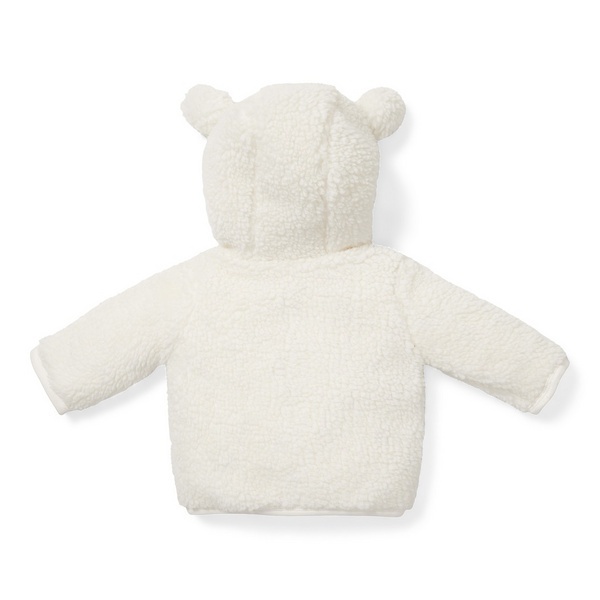 TEDDY JACKET WHITE BABY