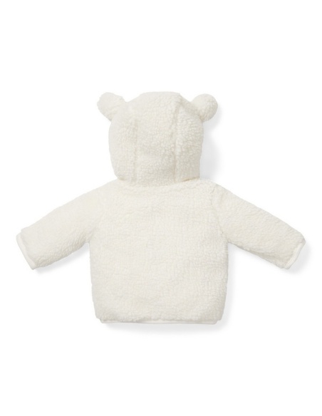 TEDDY JACKET WHITE BABY