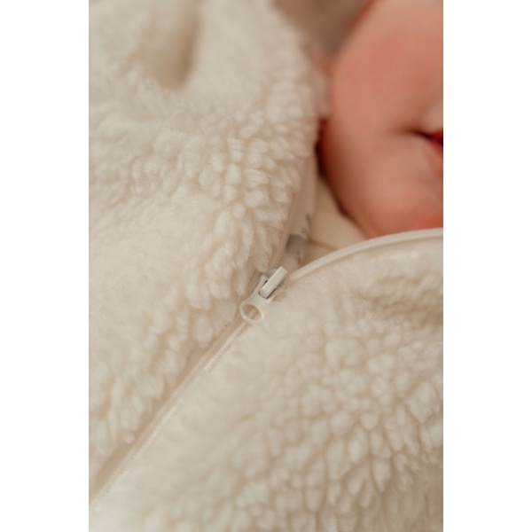 TEDDY JACKET WHITE BABY