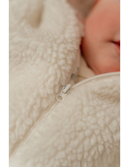 TEDDY JACKET WHITE BABY