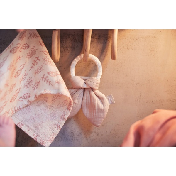 TEETHING RING BUNNY EARS