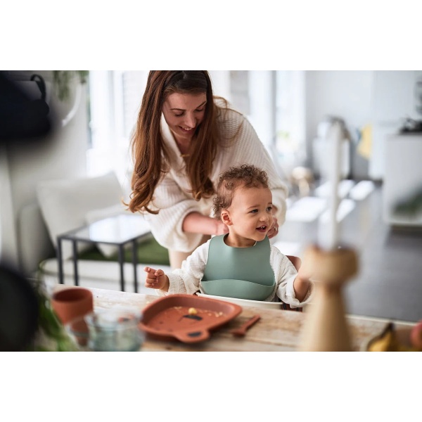 BABERO SILICONA VERDE