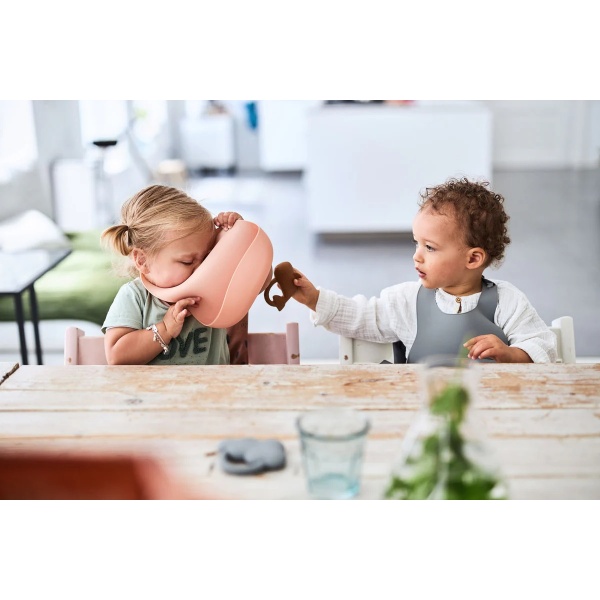 BIBERON SILICONA ROSA