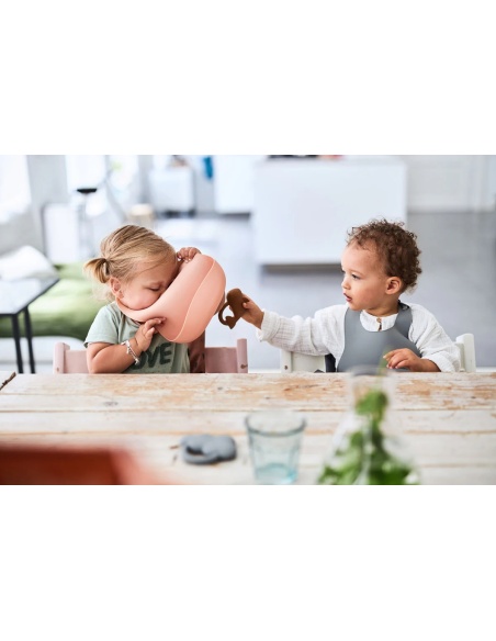 BIBERON SILICONA ROSA