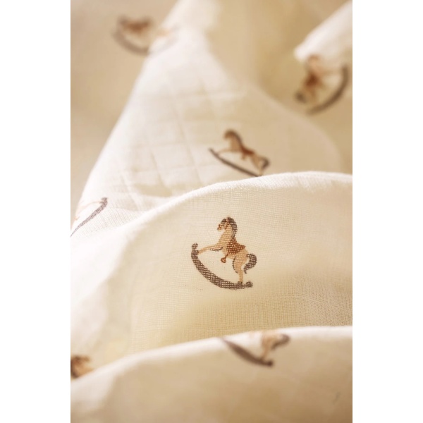 GASA DE MUSELINA  70X70 CM HORSE RIDE JOILLEN