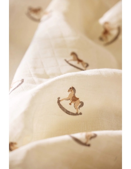 GASA DE MUSELINA  70X70 CM HORSE RIDE JOILLEN