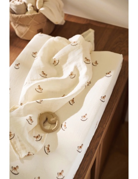 GASA DE MUSELINA  70X70 CM HORSE RIDE JOILLEN