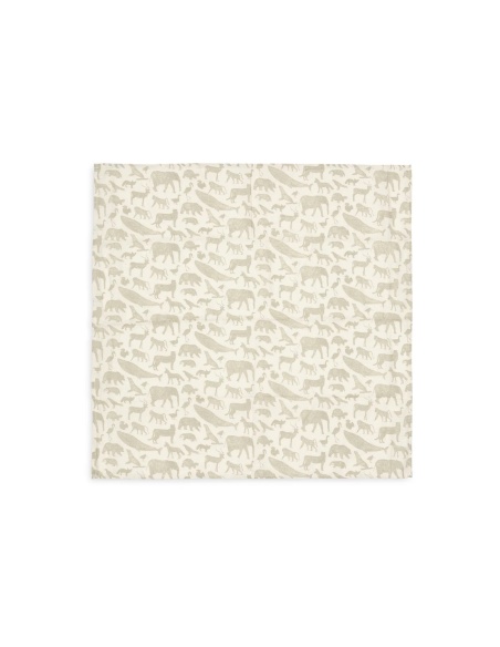 GASA DE MUSELINA 70X70 CM ANIMALES JOILLEN