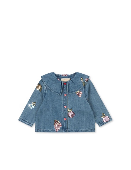 MAGOT SEQUIN DENIM SHIRT KONGES SLOJD
