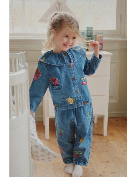 MAGOT SEQUIN DENIM SHIRT KONGES SLOJD