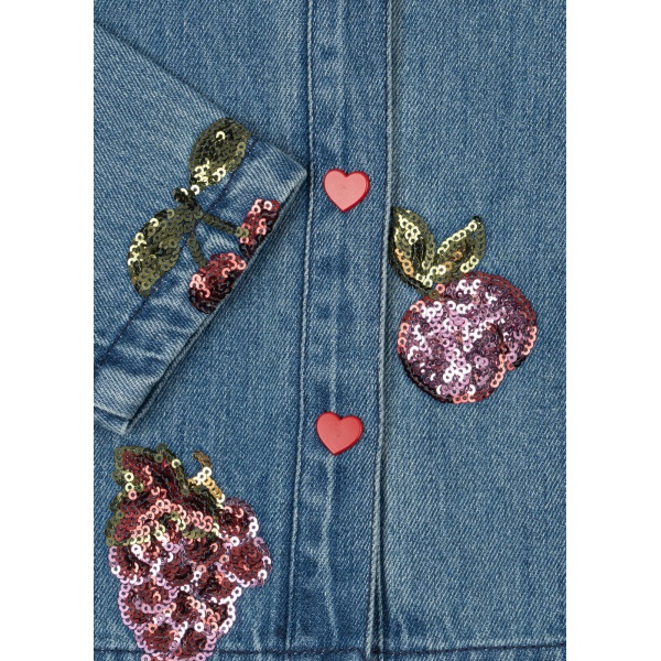 MAGOT SEQUIN DENIM SHIRT KONGES SLOJD