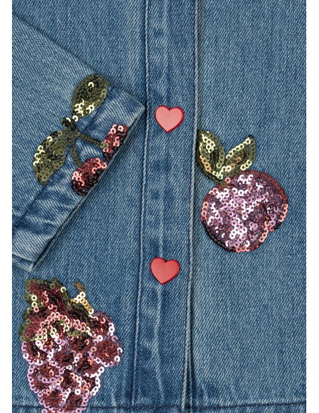 MAGOT SEQUIN DENIM SHIRT KONGES SLOJD