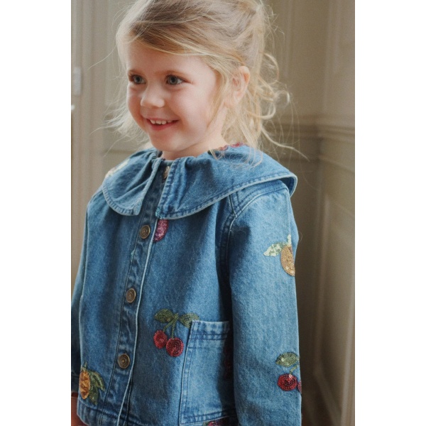 MAGOT SEQUIN DENIM SHIRT KONGES SLOJD