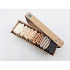 CALCETINES BÁSICOS BEBÉ (0-6 MESES)  MONNUAGE TIERRA