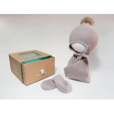 CONJUNTO GRIS 0-4 MESES MONNUAGE
