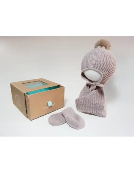 CONJUNTO GRIS 0-4 MESES MONNUAGE