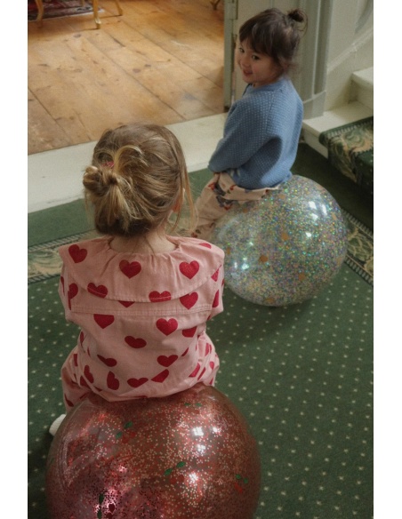 GLITTER JUMP BALL KONGES SLOJD