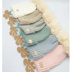 GORRO CON POMPÓN MONNUAGE 3-19 MESES