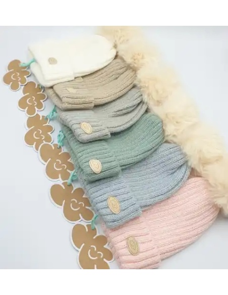 GORRO CON POMPÓN MONNUAGE 3-19 MESES