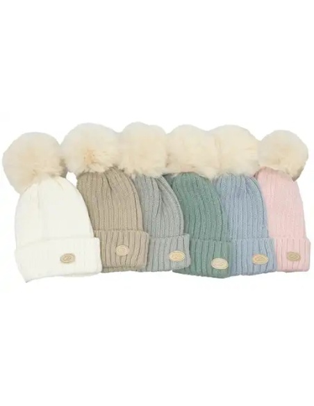 GORRO CON POMPÓN MONNUAGE 3-19 MESES