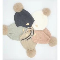 GORRO PUNTO BOBO GRUESO VERDE 2