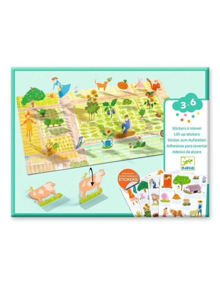 PEGATINAS REPOSICIONABLES DE GRANJA