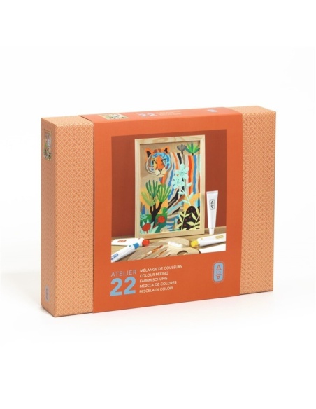 ATELIER 22 MEZCLA DE COLORES NARANJA