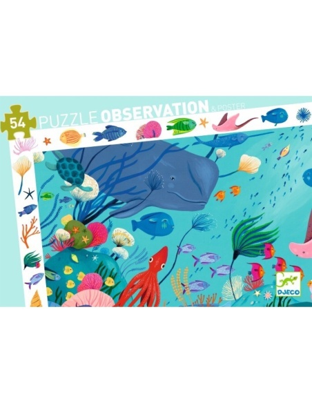 PUZZLE DE OBSERVACIÓN ACUÁTICO