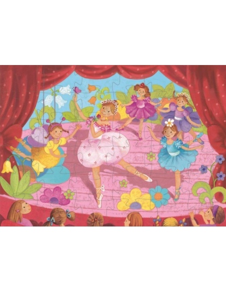 PUZZLE LA SILUETA BAILARINA