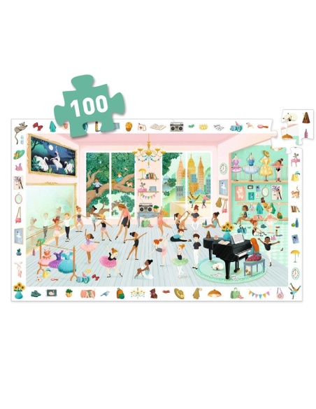 PUZZLE OBSERVACIÓN LA ESCUELA DE BAILE