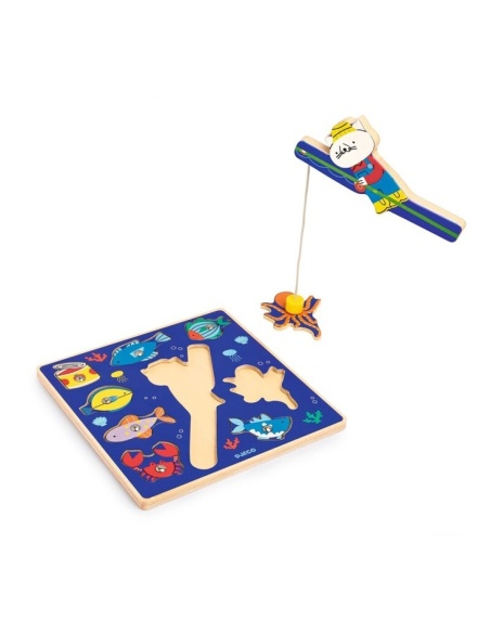 ENCAJABLE PUZZ AND FISH COLOR