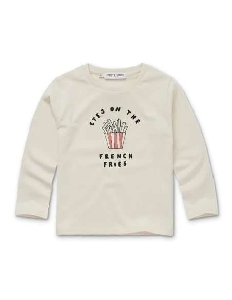 T SHIRT FRENCH FRIES SPROET AND SPROUT