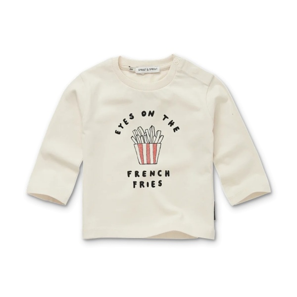 T SHIRT FRENCH FRIES SPROET AND SPROUT