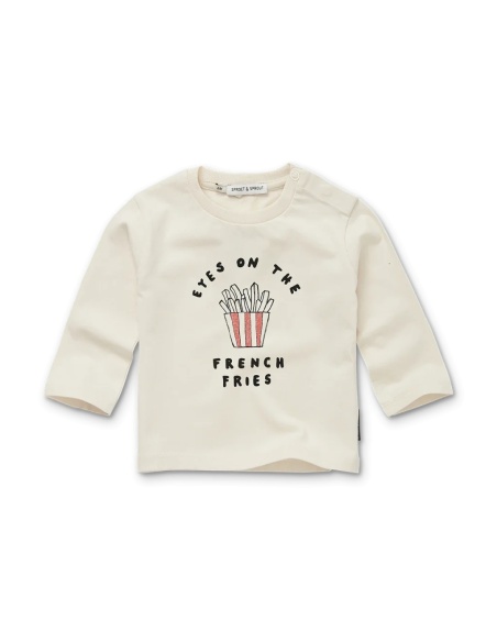 T SHIRT FRENCH FRIES SPROET AND SPROUT