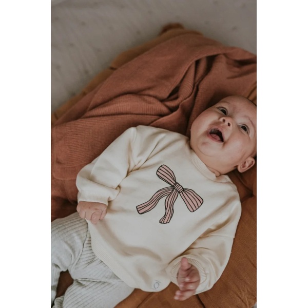BABY SWAET SHIRT BOW SPROET AND SPROUT