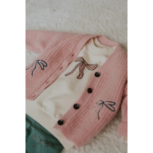 BABY SWAET SHIRT BOW SPROET AND SPROUT