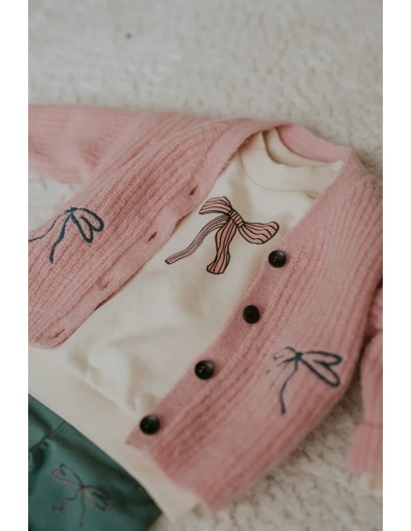 BABY SWAET SHIRT BOW SPROET AND SPROUT