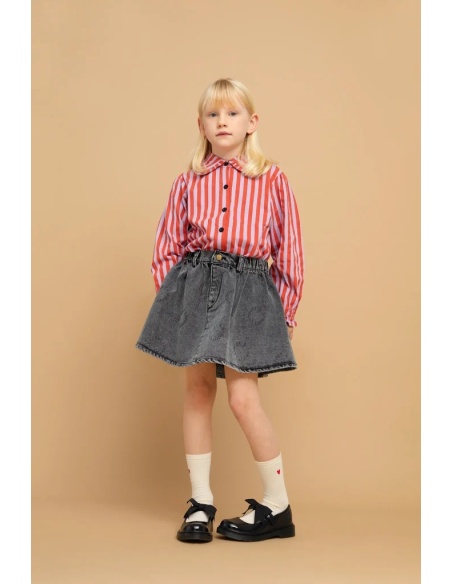 DENIM SKIRT PRINT SPROET AND SPROUT