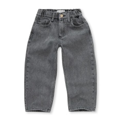 DENIM PANTS WASHED BLACK SPROET AND SPROUT