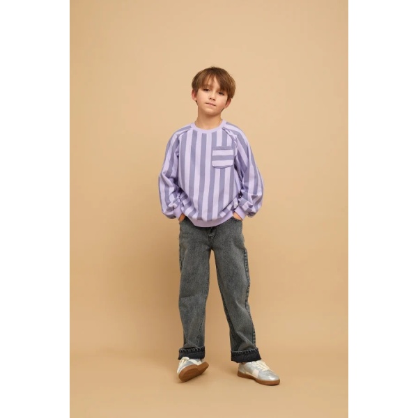 DENIM PANTS WASHED BLACK SPROET AND SPROUT