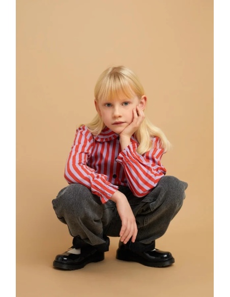 DENIM PANTS WASHED BLACK SPROET AND SPROUT