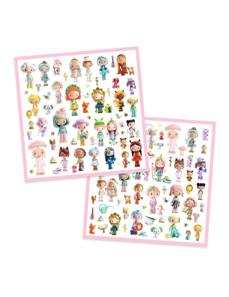 PEGATINAS EL PEQUEÑO MUNDO DE LAS TINYLY