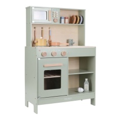 COCINA MENTA DE MADERA LITTLE DUTCH