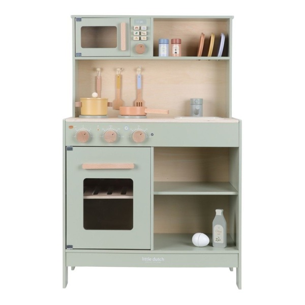 COCINA MENTA DE MADERA LITTLE DUTCH