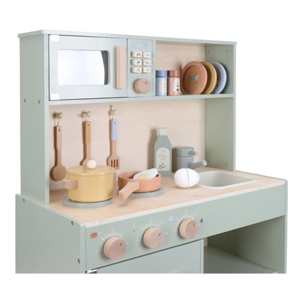 COCINA MENTA DE MADERA LITTLE DUTCH