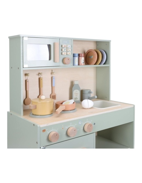 COCINA MENTA DE MADERA LITTLE DUTCH