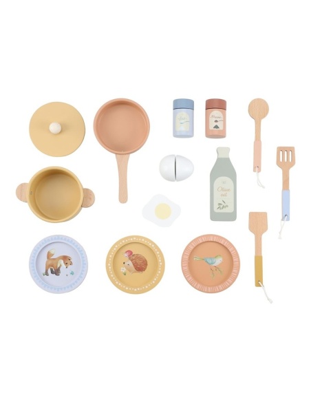 COCINA MENTA DE MADERA LITTLE DUTCH